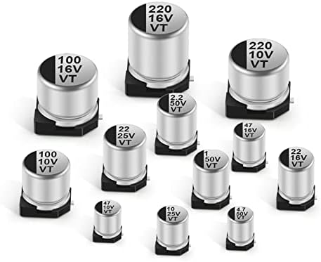 Pikis 10pcs SMD алуминиум електролитски кондензатор 8x6.2mm 8x10.5mm 6.3V1000UF 10V1000UF 16V330UF 16V470UF 25V470UF