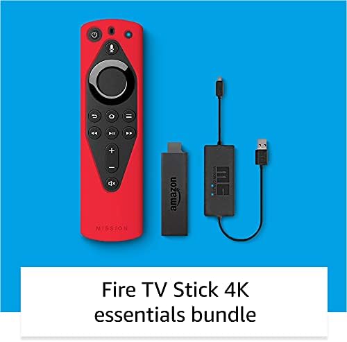 Оган ТВ 4K најважните пакети, вклучувајќи Fire TV Stick 4K, далечински обвивка и USB кабел за напојување