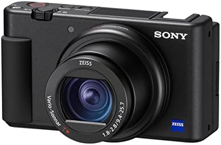 Sony ZV-1 камера за креатори на содржини и Vloggers Koah Pro NP-BX1 батерија со полнач и Kingston 64GB Canvas Go плус 170MB/S пакет на