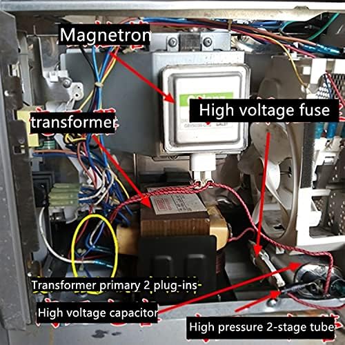 Магнетрон 2M303H за фреквенција конверзија на микробранова печка за рерна Магнетрон Делови Заменете ги 2M539H 2M339H 2M303H 2M519H