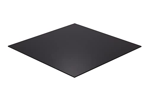 ФАЛКЕН Дизајн falkenacrylic_black_472_6x6 акрилен лист, 6 должина, 6 ширина, црна