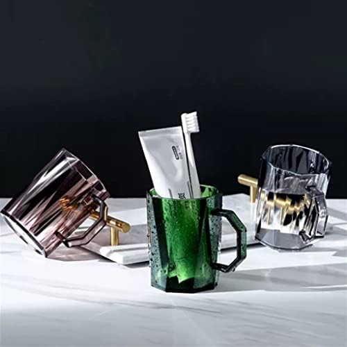 Tbiiexfl 3 парчиња чаша за миење на устата за домаќинството, нордиска двојка миење чаша за заби четка за заби за четкичка за заби