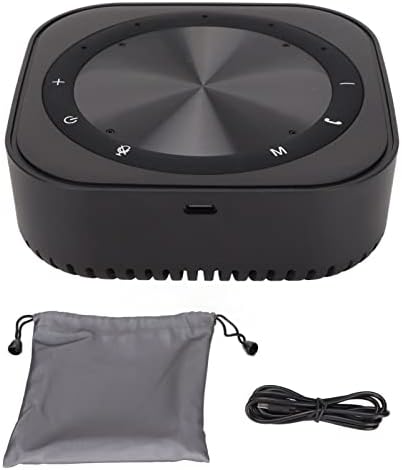 Звучник за Bluetooth Bluetooth, звучник за намалување на паметната бучава, звучник за безжична конференција, 360 ° омнидирекција микрофон