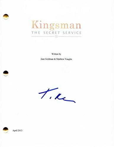 Тарон Егертон потпиша автограм - Кингсман: скрипта за целосна филмска служба на Тајната служба