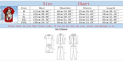 Вокачи Божиќно копче надолу кошули за машки краток ракав Смешен Божиќ Дедо Мраз печати за секојдневна забава за дизајнер на забава
