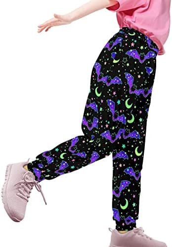 Showudesigns sweatpants за девојчиња 4-15 години со џебови