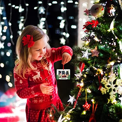 Божиќни украси на семејството Вахаме 2022 Слика Рамка за Божиќни украси, украси за фото рамки за украси за елки за украси на новогодишни