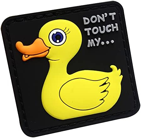 3Д ПВЦ Смешна цртана патка не допирајте го мојот