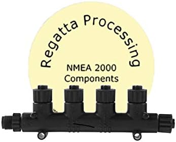 Regatta Обработка NMEA 2000 4-порта мултипорт Т-конектор за Garmin Lowrance Simrad B & G & Navico мрежи