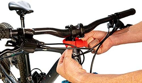 TowWhee - Брза јамка со карабинер - Брзо закачете го банџи за авантури на која било лента за велосипеди или седиште
