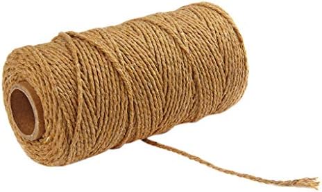 Занаети Низа Кабел Памук Долг/јаже од 100 јарди 100м Макраме Домашен Текстил Плетење Предиво Памук