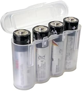 Шест Battц Батерија Clear ААА Јасна Пластична Кутија За Чување Батерии Кутија Сад Брод