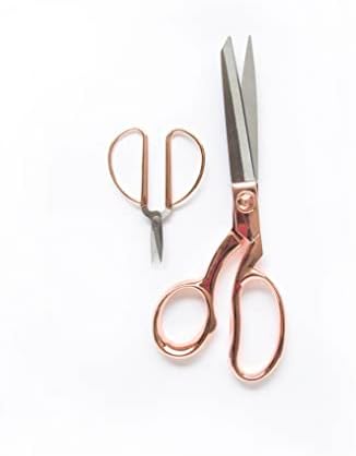 Мини Ножици Од Розово Злато-Совршени За Игла, Изработка, Шиење И Многу Повеќе