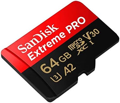 Sandisk Extreme Pro 64GB Micro SDXC Мемориска Картичка Работи со Sony Cyber-Shot DSC-HX99, Dsc-RX0 II Компактен Пакет Камера Со