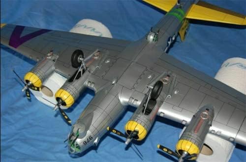 Мудоуер хартија Б-17 Летечка тврдина тешки бомбаш-авиони 1:47 Модел симулација борбена воена наука изложба модел колекција на модел