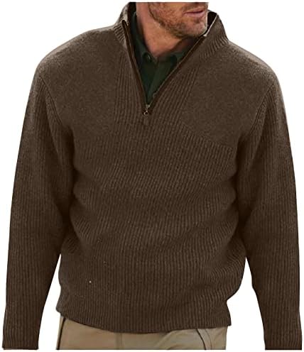 Dudubaby Mens Wool Sweatercasual Comfort Quert