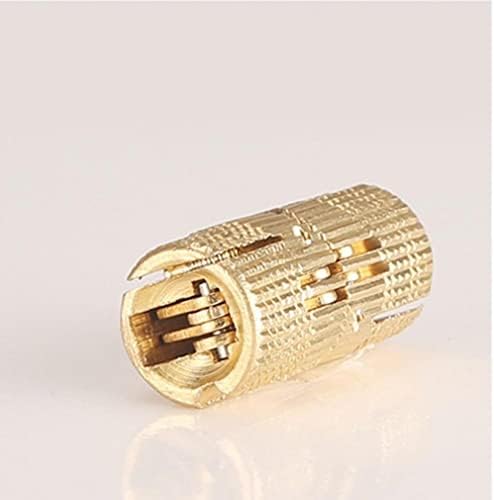 3 парчиња барел шарки со месинг цилиндричен златен позлатен скриен скриен шарм невидлив 180 степени за мебел DIY подарок накит кутија занаетчиски