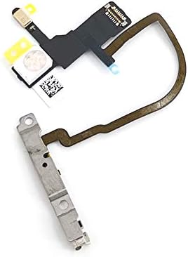 Копче за копче за е-поправка Копче Флекс кабел Флеш светло претходно инсталирана замена на држачот на метални загради за iPhone XS и XS Max