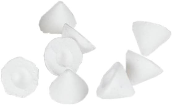 25 парчиња/50 парчиња керамичка огноотпорна поддршка за поддршка на ноктите отпорен на материјал отпорен