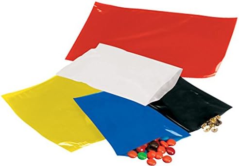 Bauxko 4 x 6 рамни поли-торби, црвени, 25-пакувања