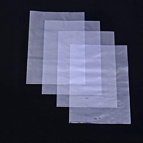Нубести Пластични ленти Пластични ленти 300 парчиња чисти вреќи со смалување на топлината смалување на завиткувани торбички смалување на завртки за завиткување, ко