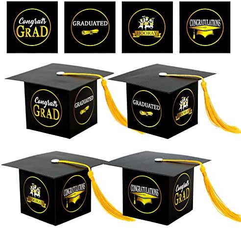 Конс Декорации За Дипломирање-Кутија За Дипломирање-Честитки Капа За Дипломирање На Дипломирање Кутија За Бонбони Кутија За Подароци-Кутија