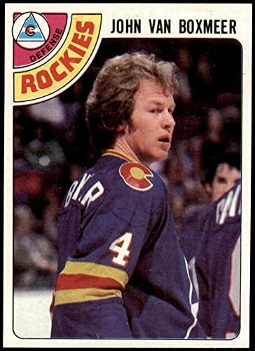 1978 Топпс # 224 Johnон Ван Бокмеер Колорадо Рокис-хокеј НМ/МТ+ Роки-хокеј