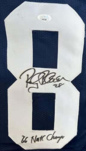Rocky Bleier Autographed потпишан испишан дрес NCAA Notre Dame JSA Steelers