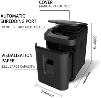 N/A 32.2L Автоматски електричен уништувач Дома Дома Голем уништувач на уништување за документи