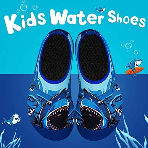 Мали Деца-Вода-Чевли Лесни Нелизгачки Аква-Чорапи Пливаат-Чевли За Плажа-Базен Одење За Момчиња Девојки