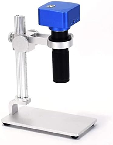 MJWDP Алуминиумска Легура Стојат USB Микроскоп Држач Држач Мини Основа Маса Рамка За Микроскоп Поправка Лемење