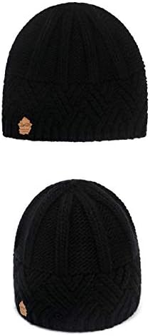 Унисекс волна Хеминг Бејни капа на отворено, спортски ски -капа капа капа за череп, за жени дами плетени капачиња жени топла зима