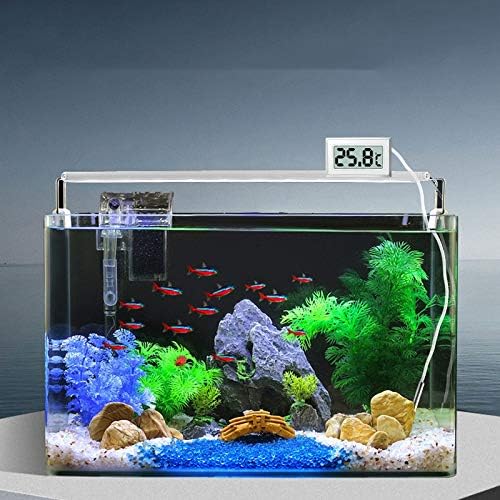 Термометар за резервоар за риби TJLSS, специјален прецизен електронски дигитален дисплеј, мерач на температура на вода Општо одгледување