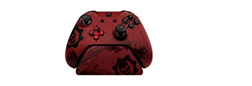 Контролер опрема официјално лиценцирана Gears of War 4 Crimson Omen - Ограничено издание контролор штанд V2.0 - црвена. „Контролорот не е вклучен“