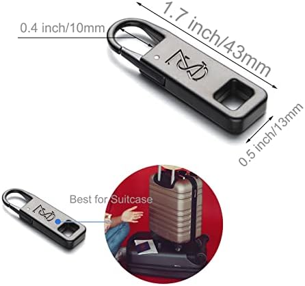 Замена на патент Zpsolution Buggege Zipper - Поправка за одвојување на тешки патенти за одвојување за куфери Лесно да се користат поголеми посилни
