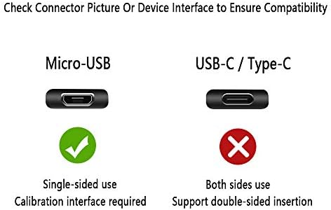 Компатибилен со кабелот за полнач на таблети LG - [UL наведен] за LG V521 VK700 VK810 V495 VK815 7 8 10 GPAD Verizon Table USB Rapid Walls Charger