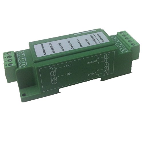 Loulensy AC Напон Трансдуцер Напон Сензор Предавател Трансформатор влез 0 - 100V AC Излез 0-5V DC