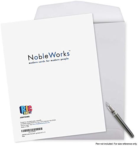 NobleWorks - umамбо добијте честитка - убаво се чувствувате подобро, групна нотакард - голема добијте добро од нас J3897GWG