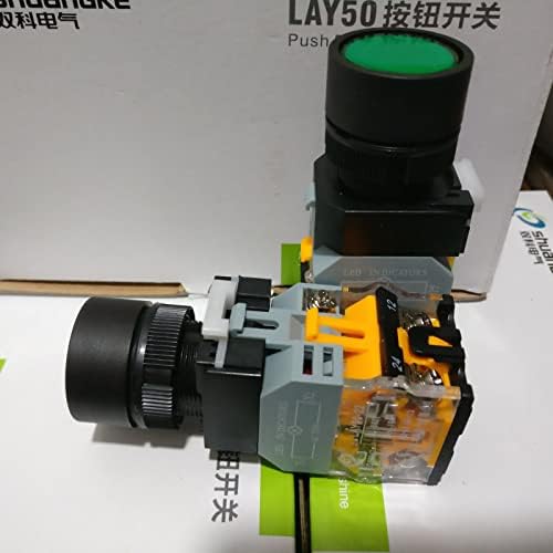 Shuangke Electric со прекинувач за ресетирање на копчето за ресетирање на типот LEAS50-22C-11D LED извор на светлина-