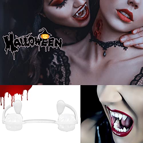 Заби што може да се повлечат вампири за Ноќта на вештерките застрашувачки алатки за убавина протези лажни заби