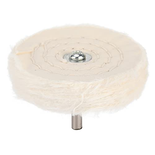 Тркала за тампонирање, тркало за мелење, стабилно памучно крпа од памук 10 парчиња практични отпорни на абење хардверски производи од сребро
