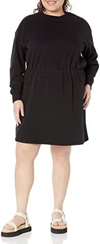 Essentialsенски плетен фустан од џемпер со половини