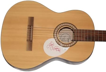 Наоми dуд потпиша автограм со целосна големина Фендер Акустична гитара Б/ Jamesејмс Спенс автентикација JSA COA - Суперerstвезда