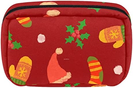 Чанта за шминка униси, Торба За Козметика За Новогодишна Елка Пренослива Торба За Патнички Воз Организатор На Футроли Алатки За Додатоци