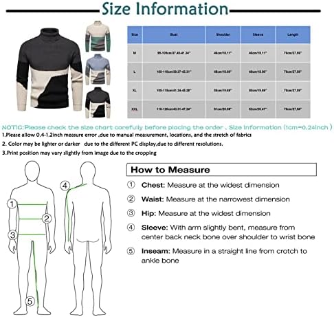 Џемпер за празници за мажи Падасо, машка џемпер со џемпер со висок врат, цврста боја тенок џемпер за дното