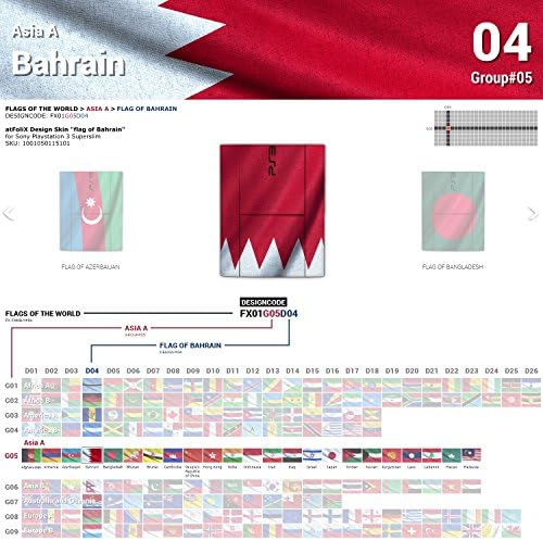 Sony Playstation 3 Суперслим Дизајн Кожата знаме На Бахреин Налепница Налепница За Playstation 3 Superslim