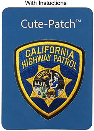 Симпатична страница 4,5 Голем автопат во Калифорнија, патрола на нас, чипови екипаж, везено железо на значка за SWAT на Patch Milspec