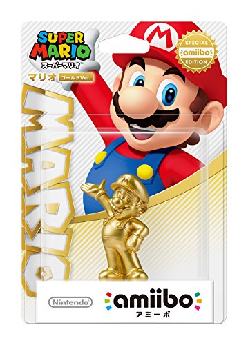 Ново амибо злато Марио Јапонија Вер. Super Smash Bros Wii U 3DS увоз