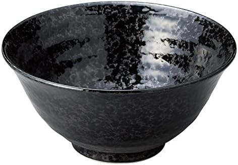 セトモノホンポ ginsei црн Прирачник 6.5 Anseedon [7.9 X 3.8 инчи] / јапонски садови