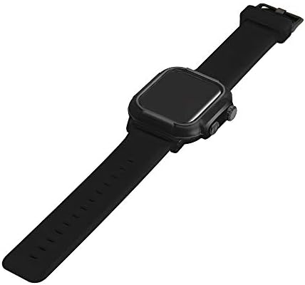 Водоотпорен Случај за Apple Watch 44mm Серија 4/5/6/SE, Со Силиконски Apple Watch Band/Отпорен На Удари Отпорен На Удари Iwatch 44mm Случај